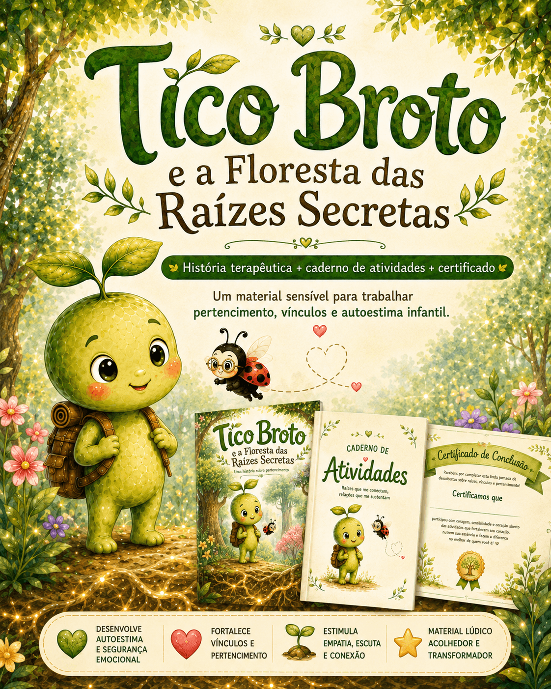 Tico Broto e a Floresta das Raízes Secretas